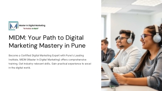 MIDM Your Path to Digital Marketing Mastery in Pune