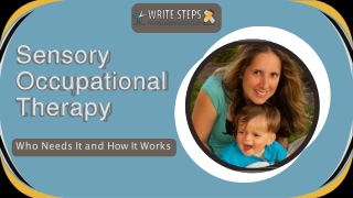 Sensory Occupational Therapy