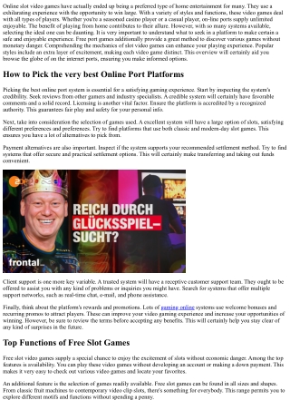 Free  Pokie Online -  Identify the Best  Sites for  Unlimited Fun