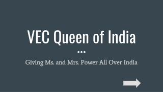 Giving Ms. and Mrs. Power All Over India