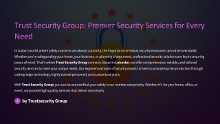 Trust-Security-Group-Premier-Security-Services-for-Every-Need