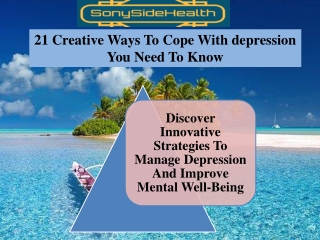 21 Ways of coping with depression