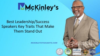Best Leadership Success Speakers Key Traits That Make Them Stand Out