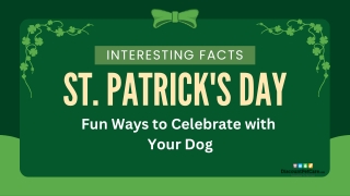 Furry Friends & Shamrocks: St. Patrick's Day Fun