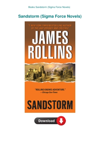 Books Sandstorm (Sigma Force Novels)
