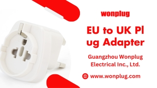 EU to UK Plug Adapter - Wonplug.com
