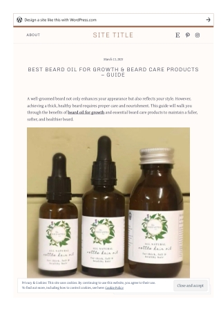 Best Beard Oil for Growth & Beard Care Products – Guide