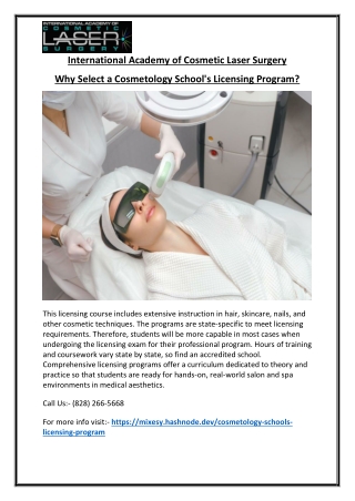 Cosmetology Schools Licensing Program – Get Certified