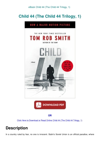 eBook Child 44 (The Child 44 Trilogy  1)