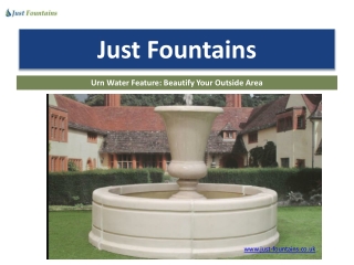 Urn Water Feature: Beautify Your Outside Area