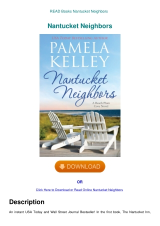 READ Books Nantucket Neighbors