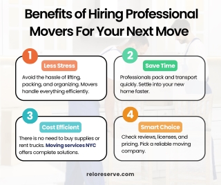 Benefits of Hiring Professional Movers For Your Next Move