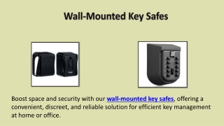 Wall-Mounted Key Safes
