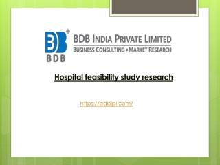 Hospital feasibility study research