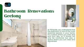Expert Bathroom Renovations Geelong – Transform Your Space Today