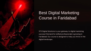 Best Digital Marketing Course in Faridabad