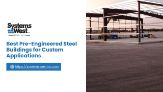 Transform Construction with Pre-Engineered Steel Buildings