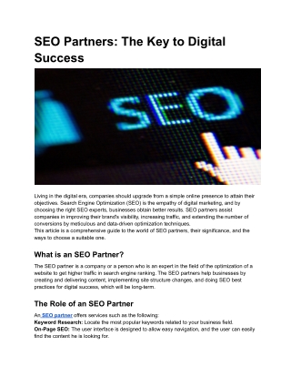 SEO PARTNERS .PDF