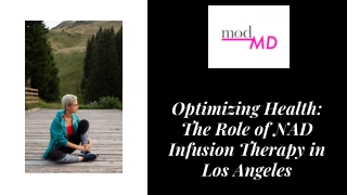 Revitalize Your Body with NAD Infusion Therapy in Los Angeles – Boost Energy & W