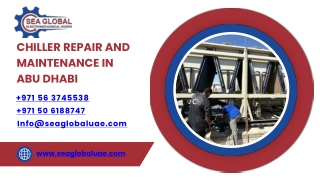 Chiller Repair and Maintenance in Abu Dhabi