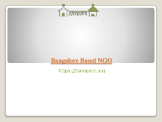 Bangalore Based NGO