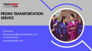 Executive Level – Luxury Prom Transportation Service