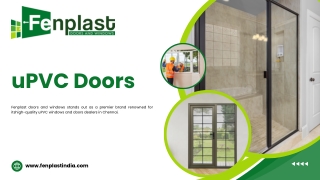 Premium uPVC Sliding Doors in Chennai  Fenplast