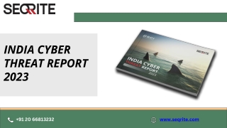 India Cyber Threat Report 2023