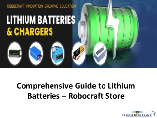 Comprehensive Guide to Lithium Batteries