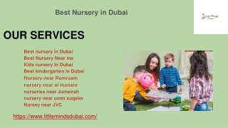 Best Nursery in Dubai_ How to Find the Right One for Your Little One