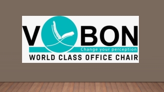 New Tech in Office Seating