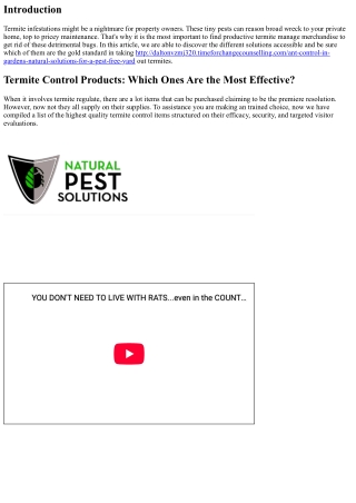 Termite Control Products: Which Ones Are the Most Effective?