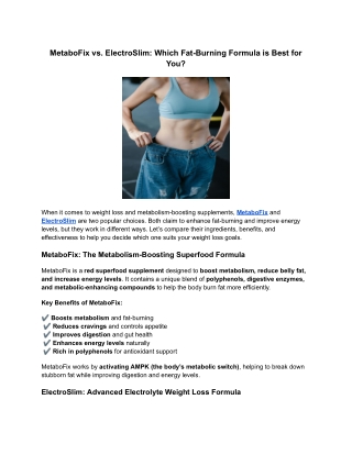 MetaboFix vs. ElectroSlim_ Which Fat-Burning Formula is Best for You_