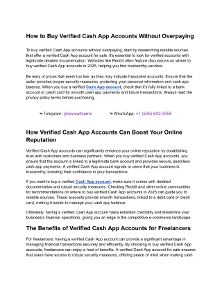 How to Buy Verified Cash App Accounts Without Overpaying