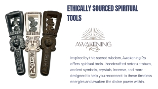Ethically Sourced Spiritual Tools
