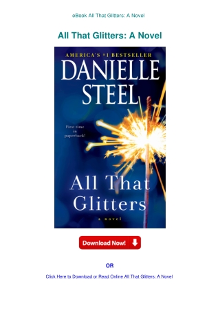 eBook All That Glitters A Novel