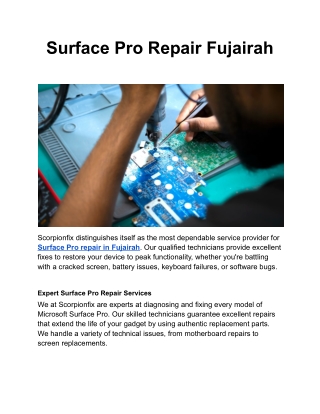 Surface Pro Repair Fujairah (1)