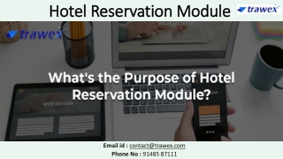 Hotel Reservation Module