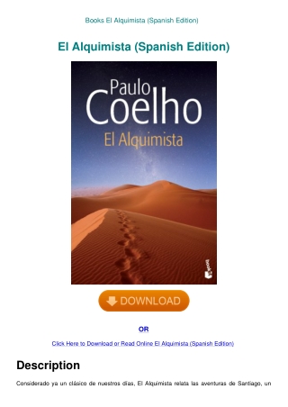 Books El Alquimista (Spanish Edition)