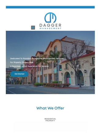 Commercial real estate management