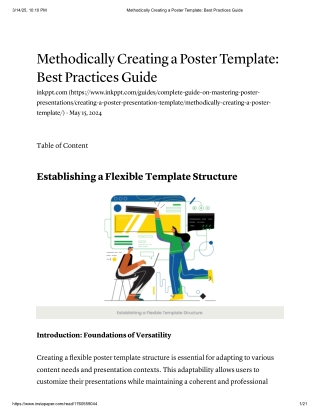 Methodically Creating a Poster Template_ Best Practices Guide