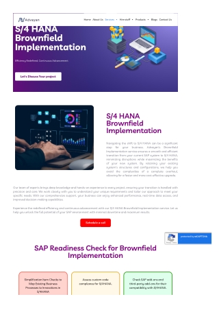 SAP Brownfield implementation