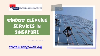 Window Cleaning Services in Singapore - anergy.com