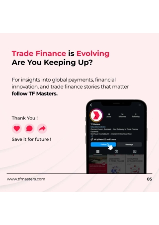 TRADE FINANACE - Launching the world’s very first Trade Finance community app!