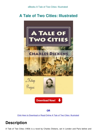 eBooks A Tale of Two Cities Illustrated