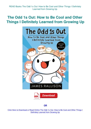 READ Books The Odd 1s Out How to Be Cool and Other Things I Definitely Learned from Growing Up