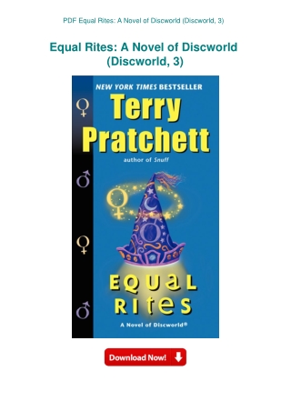 PDF Equal Rites A Novel of Discworld (Discworld  3)