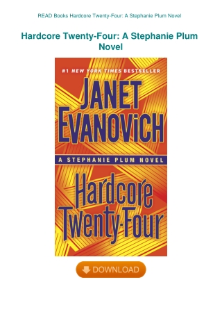 READ Books Hardcore Twenty-Four A Stephanie Plum Novel