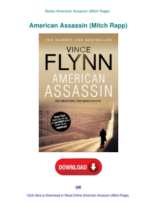 Books American Assassin (Mitch Rapp)