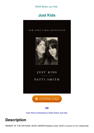 READ Books Just Kids